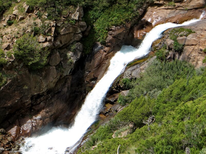 Водопад в Желькарагае