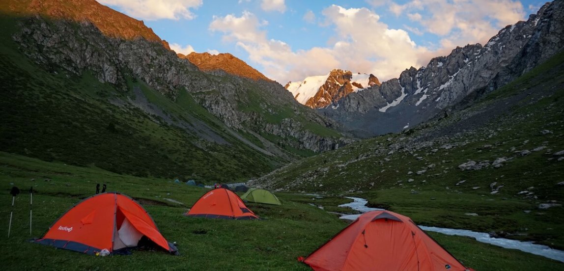 поход на озеро Алакёль в Киргизии, Alakul lake trekking in Kyrgyzstan