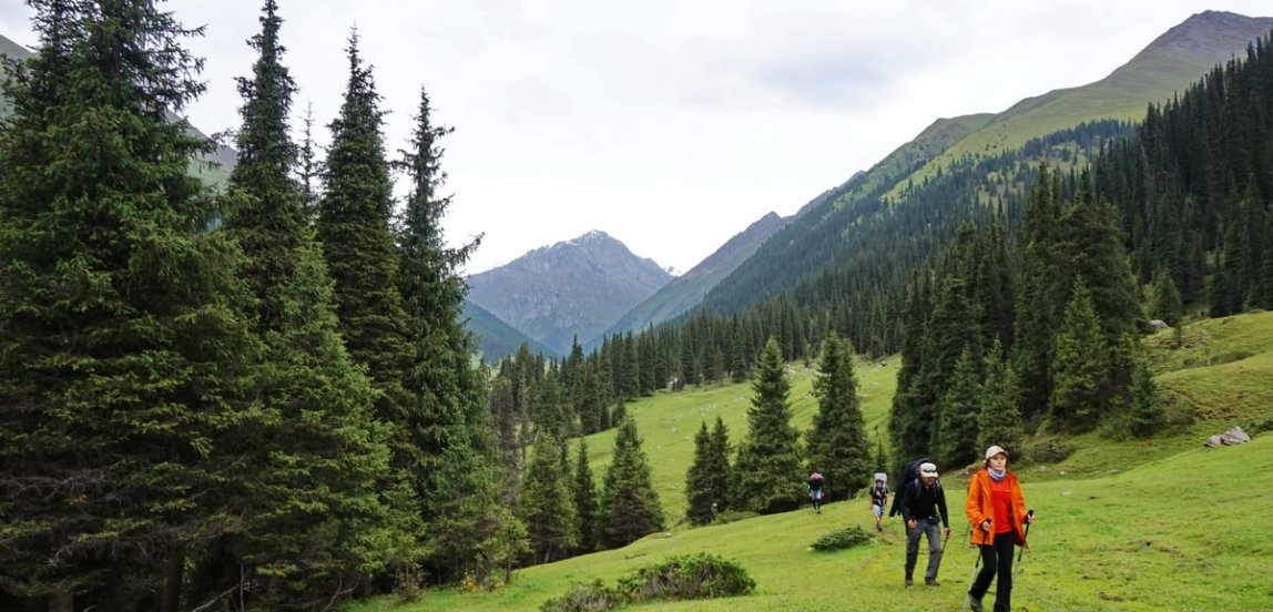 поход на озеро Алакёль в Киргизии, Alakul lake trekking in Kyrgyzstan