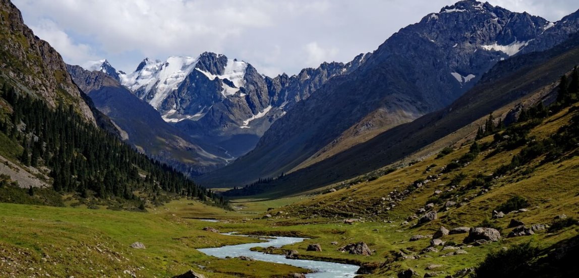 поход на озеро Алакёль в Киргизии, Alakul lake trekking in Kyrgyzstan