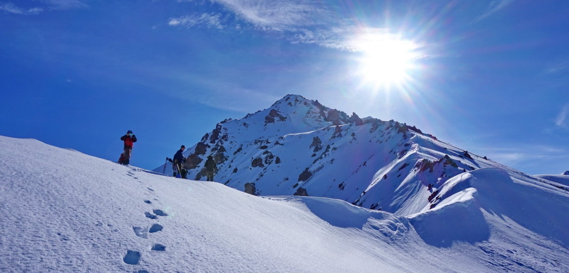 Sovetov peak climbing