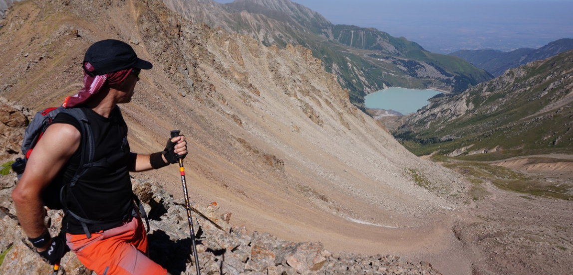 Sovetov peak climbing