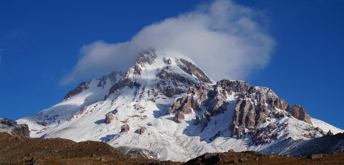 Гора Казбек, Кавказ, Грузия