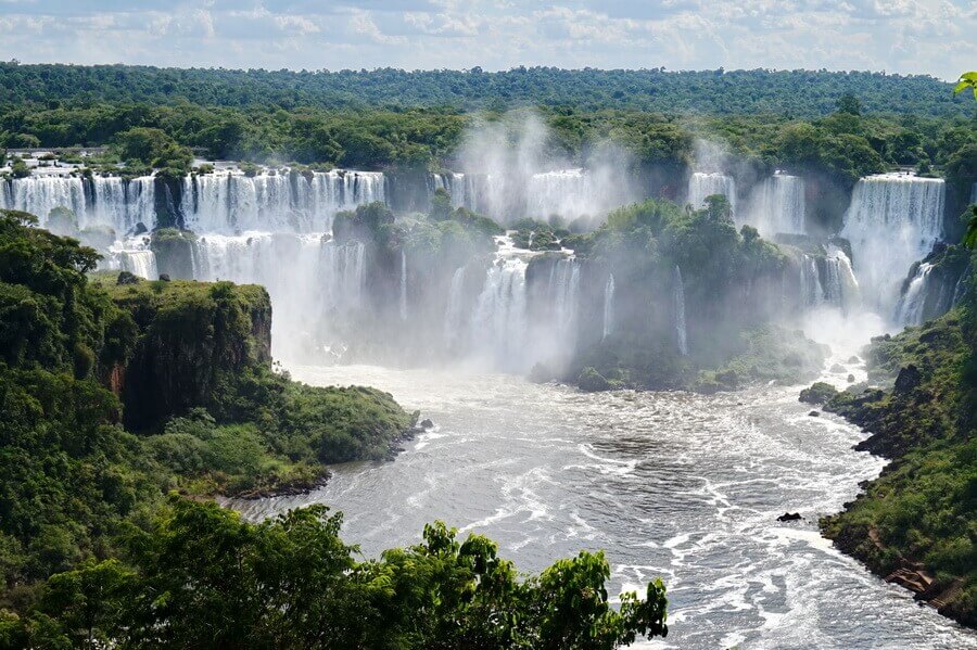 водопады игуасу, аргентина, бразилия