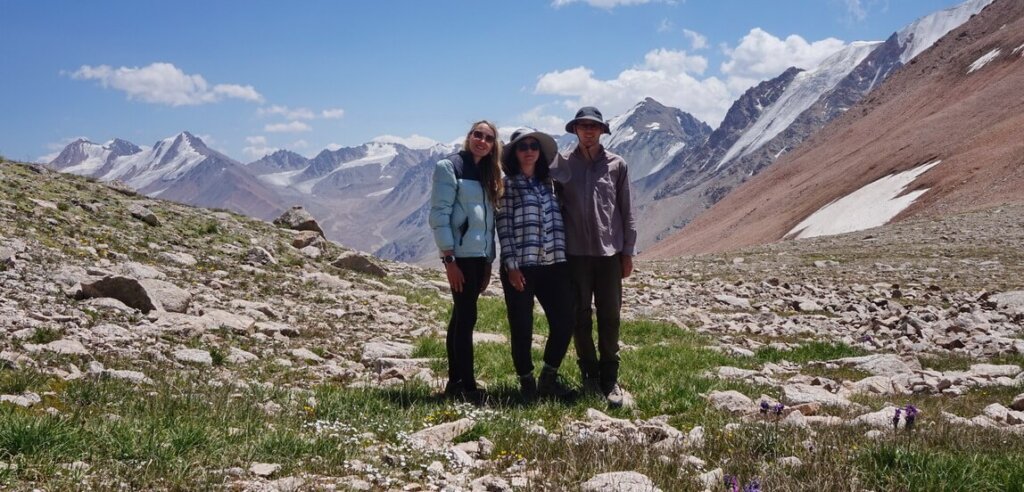 Three passes trekking Almaty